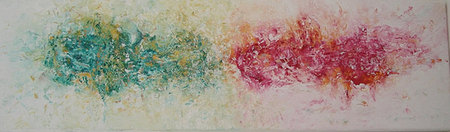 "Big Bang" / Huile / 30x90 / 2007