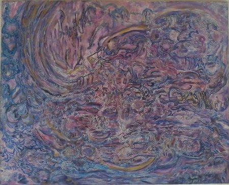 "El&eacute;mentaux" / Huile et Acrylique / 2015