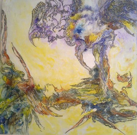 "Envol" / Acrylique / 50x50 / 2011