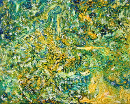 "Enigme" / Huile / 19 x 20 / 2005