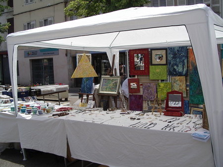 Marché de la création, Bourg en Bresse, 2009