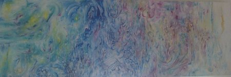 " Juste avant " / Huile / 2013