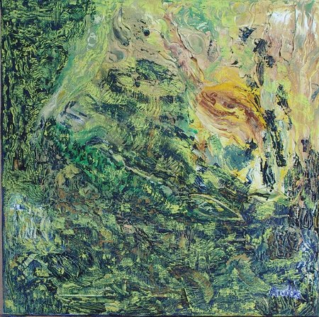 "Loup garou" / Huile / 2004