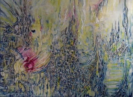 "Sans titre" / Huile et Acrylique