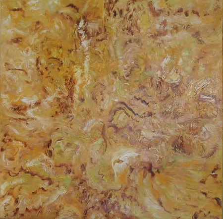 "Savanne" / Huile / 1mx1m / 2004