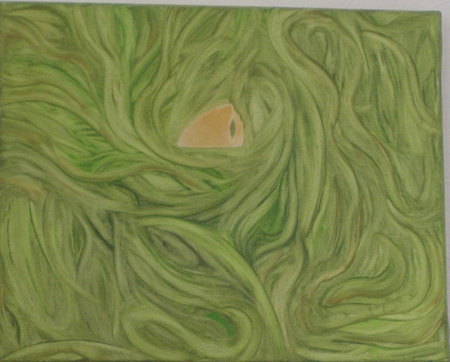 " T O&ugrave; " ? / Huile + Ocre / 2005