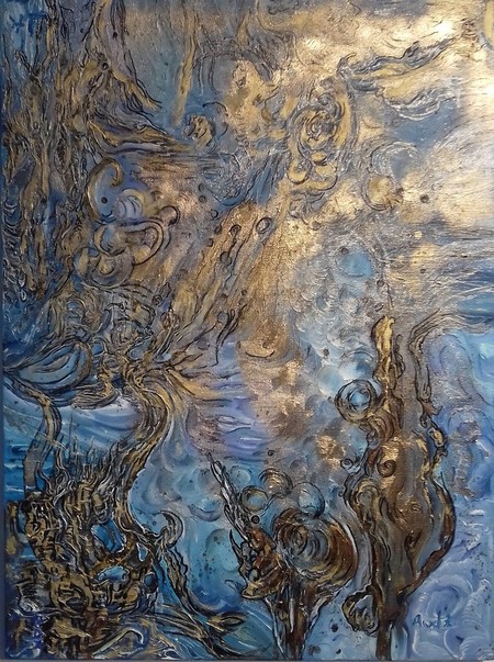 "Ulysse" / Huile et Acrylique / 2018