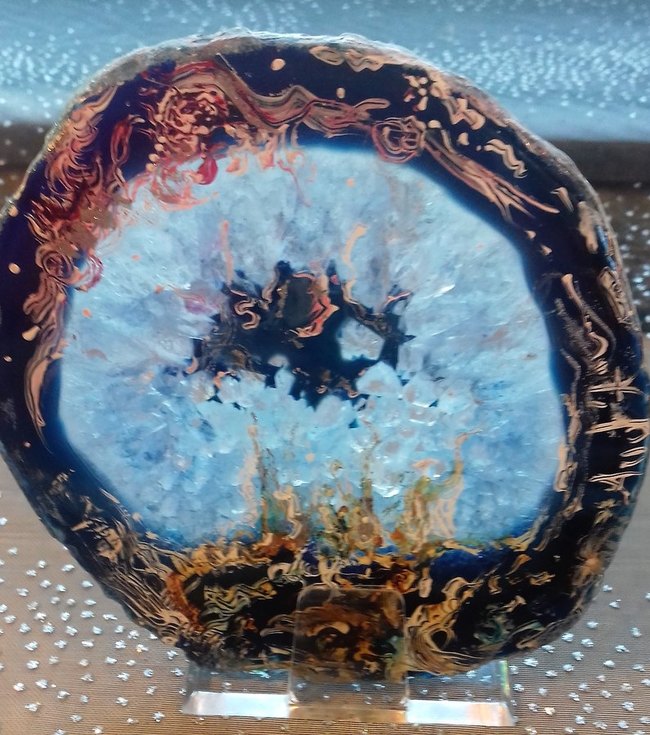 Agate en lumi&egrave;re